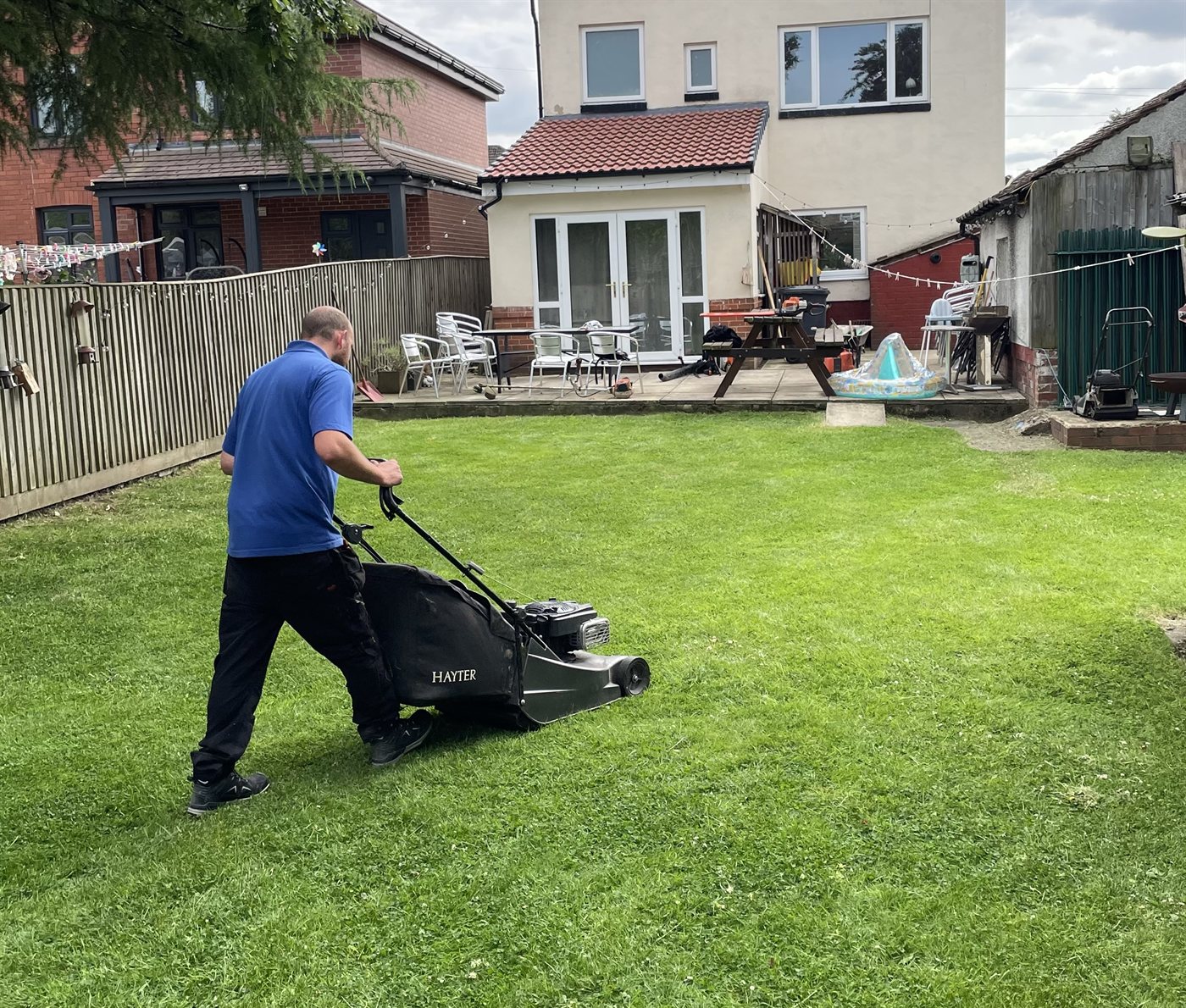 Apex Landscapes team at work